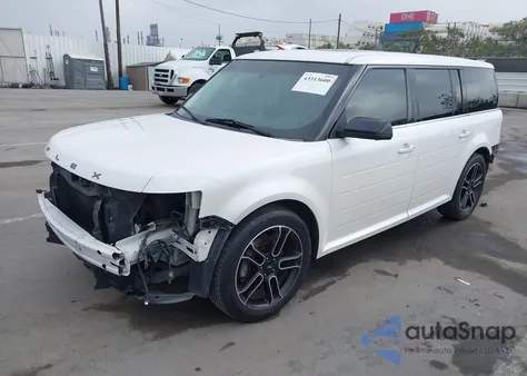 2014 Ford Flex Sel z USA, uszkodzony, nr VIN 2FMGK5C89EBD37419